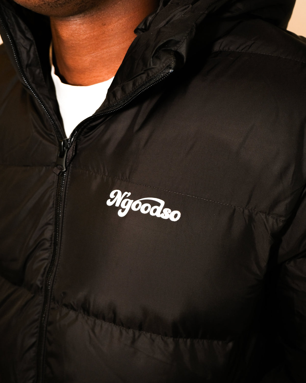 PUFFER JAKKE SORT
