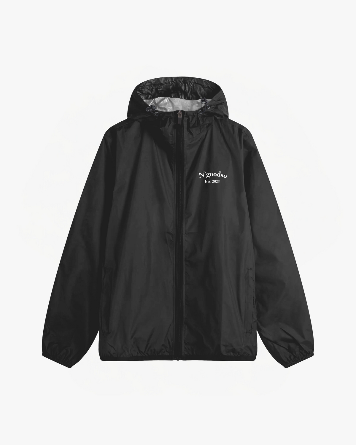 BLACK WINDBREAKER