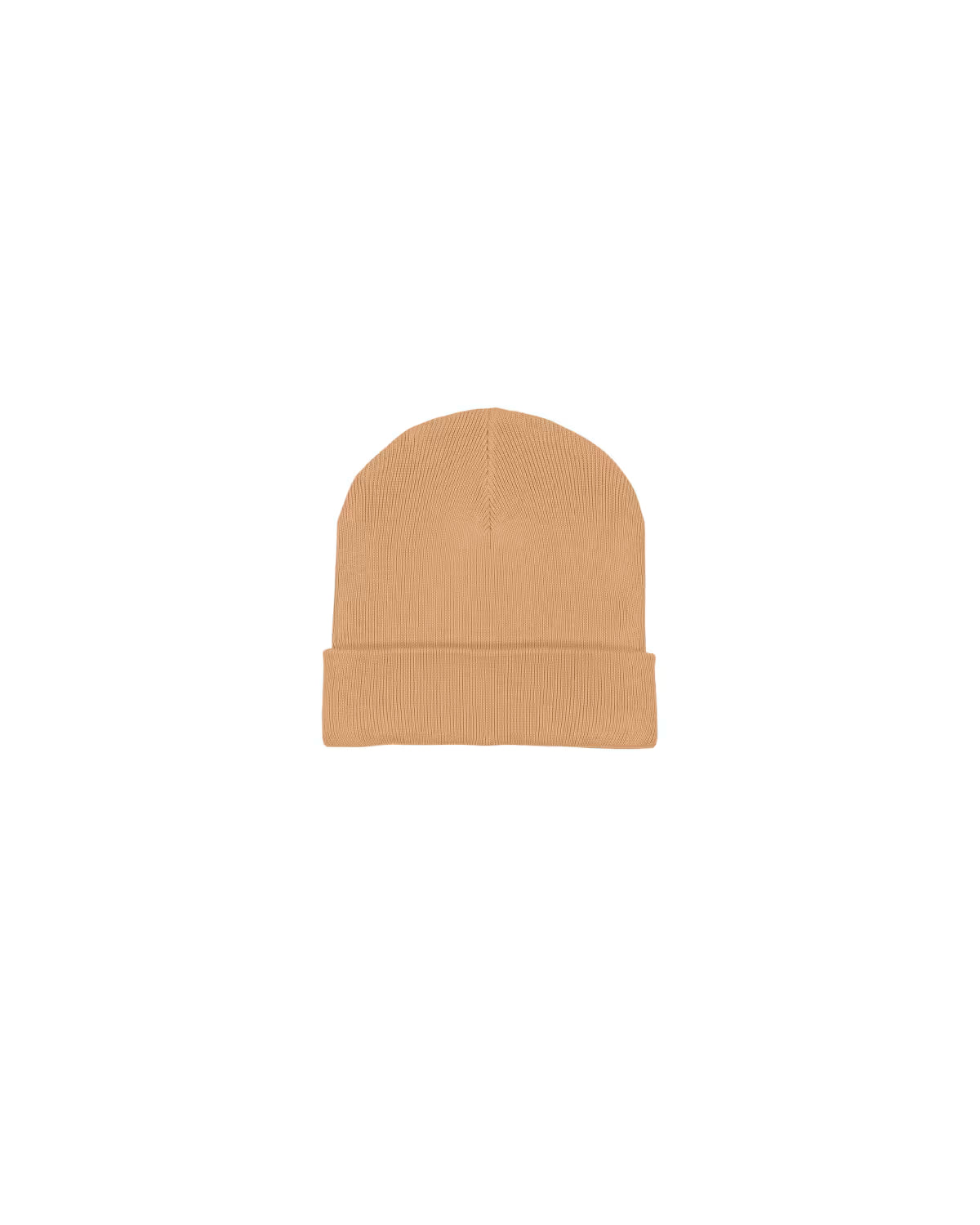 RIB BEANIE LATTE