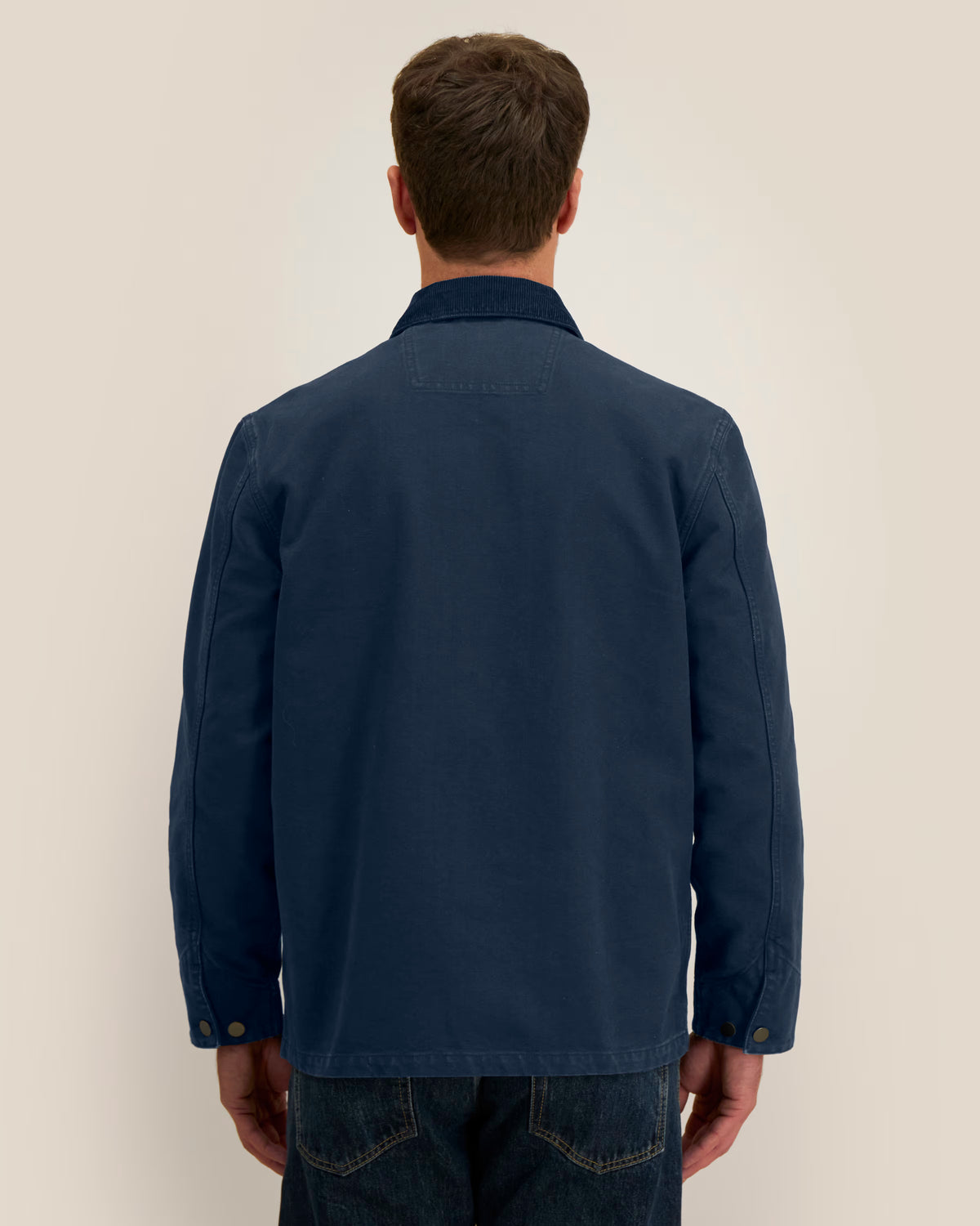 CANVAS JAKKE NAVY