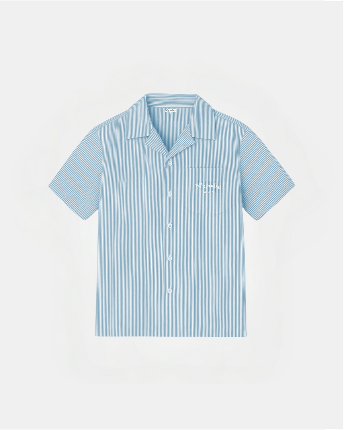 BLUE SHORTSLEEVE SHIRT