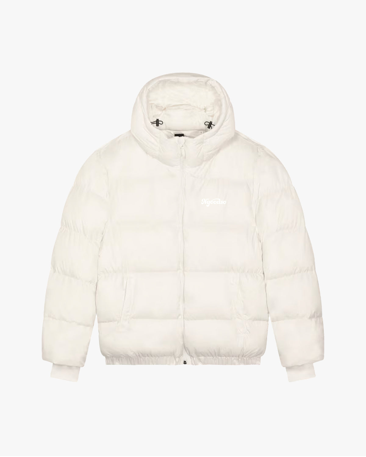 PUFFER JAKKE HVID