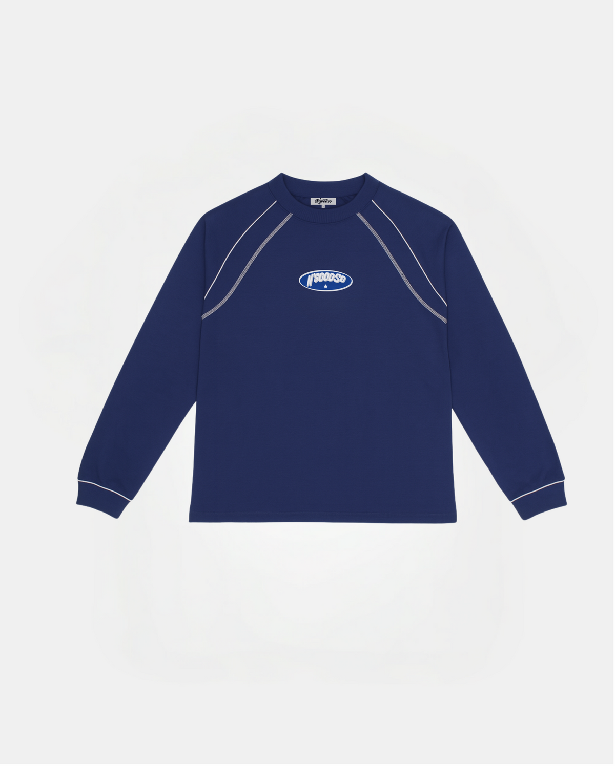 LANGÆRMET T-SHIRT NAVY