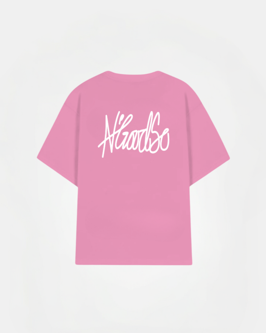 Pink graffiti t-shirt