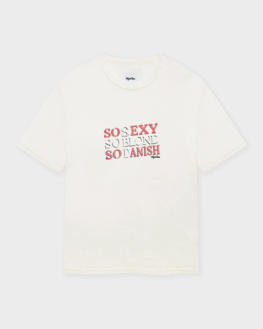 SO DANISH T-SHIRT HVID