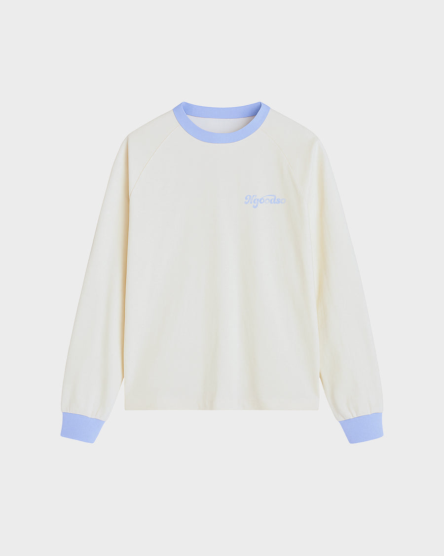 LANGÆRMET T-SHIRT BEIGE