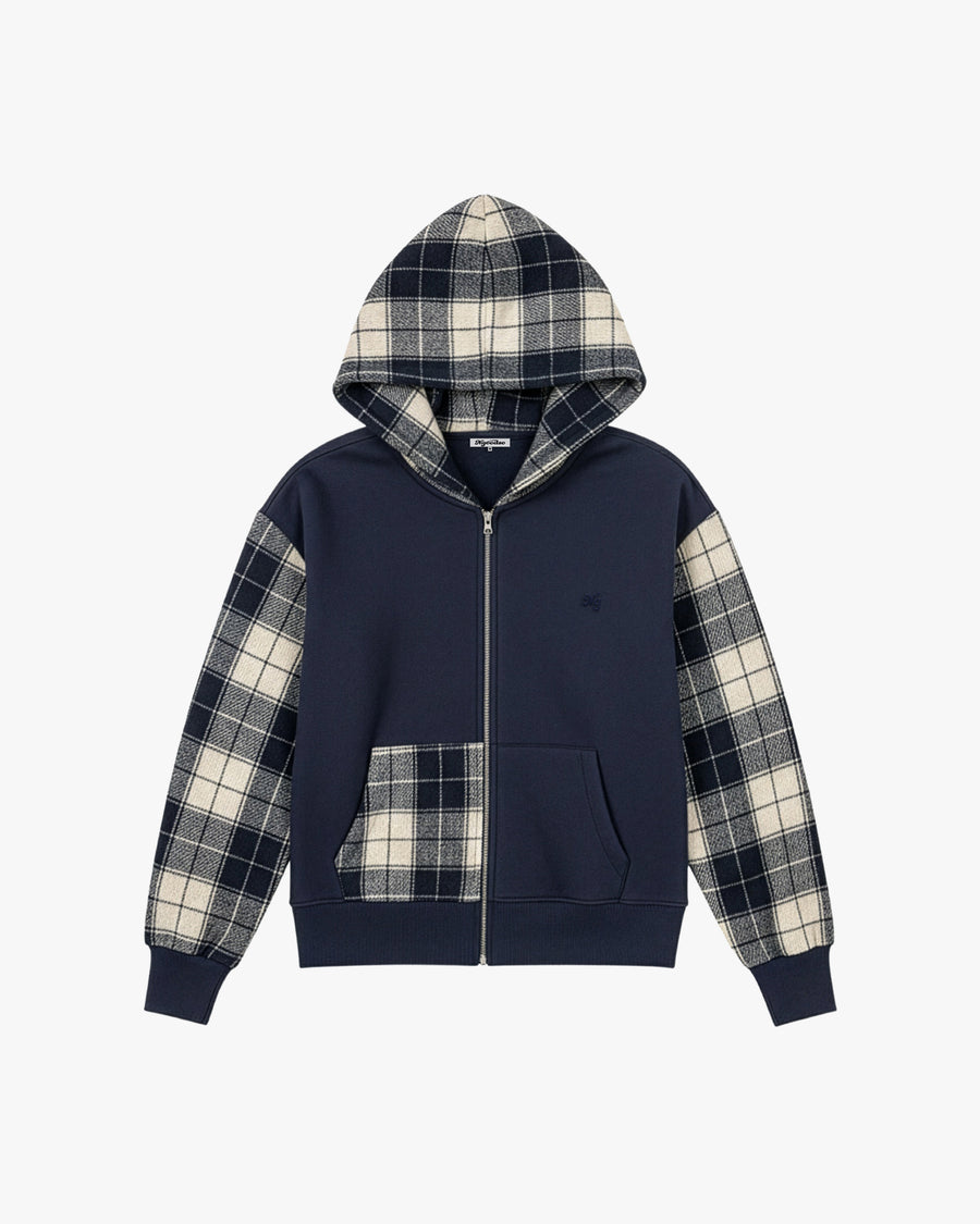 TERNET ZIP HOODIE NAVY