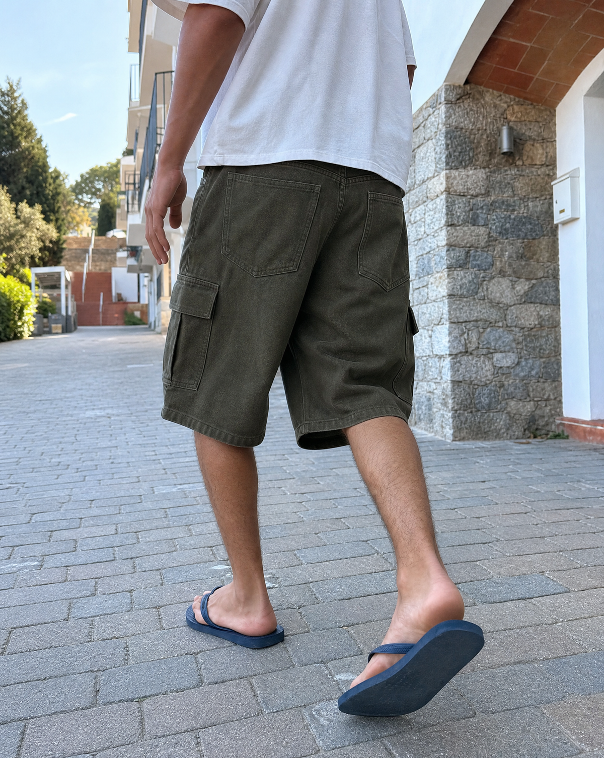 CARGO SHORTS GRØN