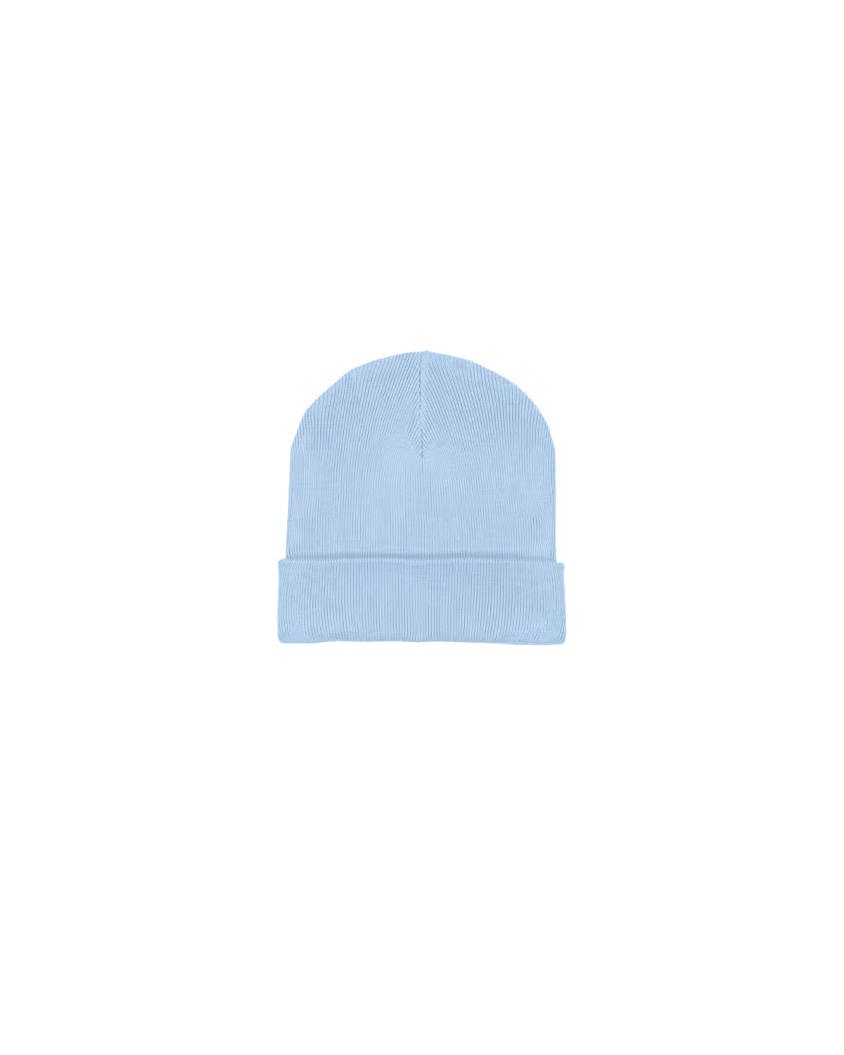 RIB BEANIE LYSEBLÅ