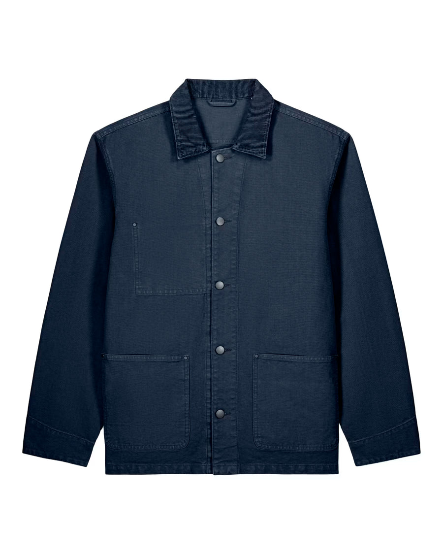 CANVAS JAKKE NAVY