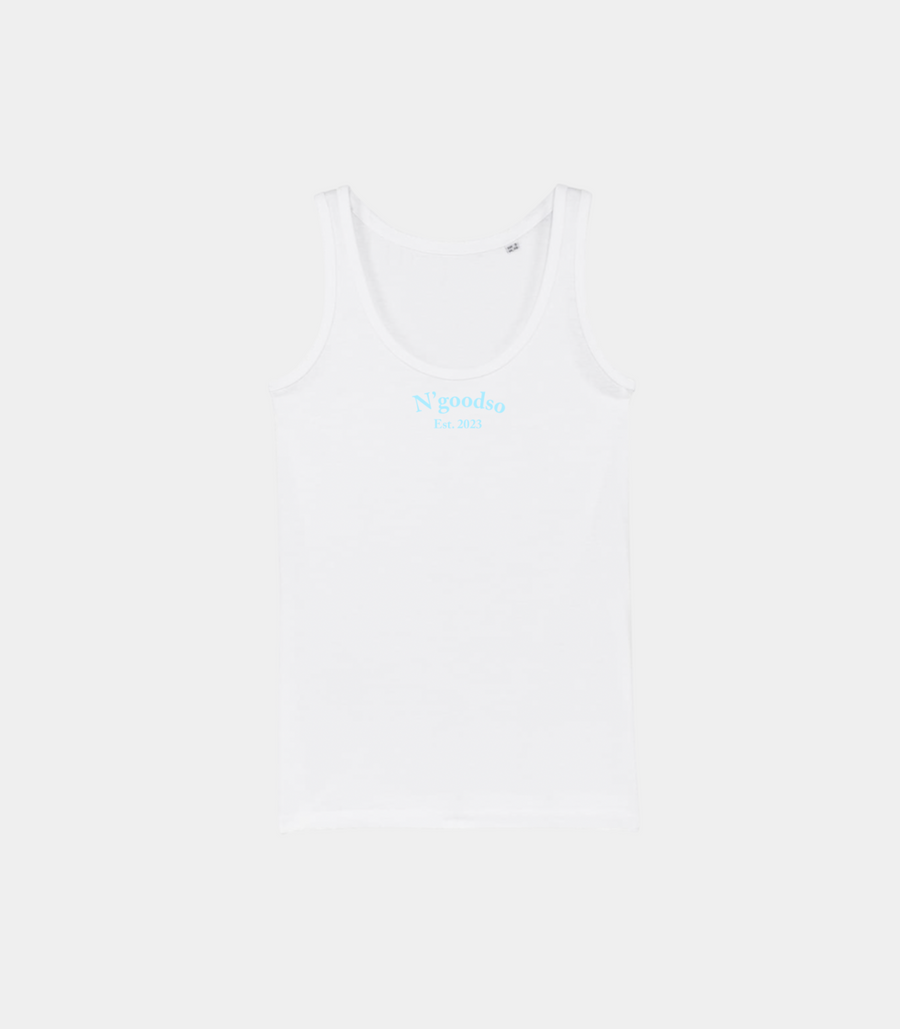 WHITE TANK TOP