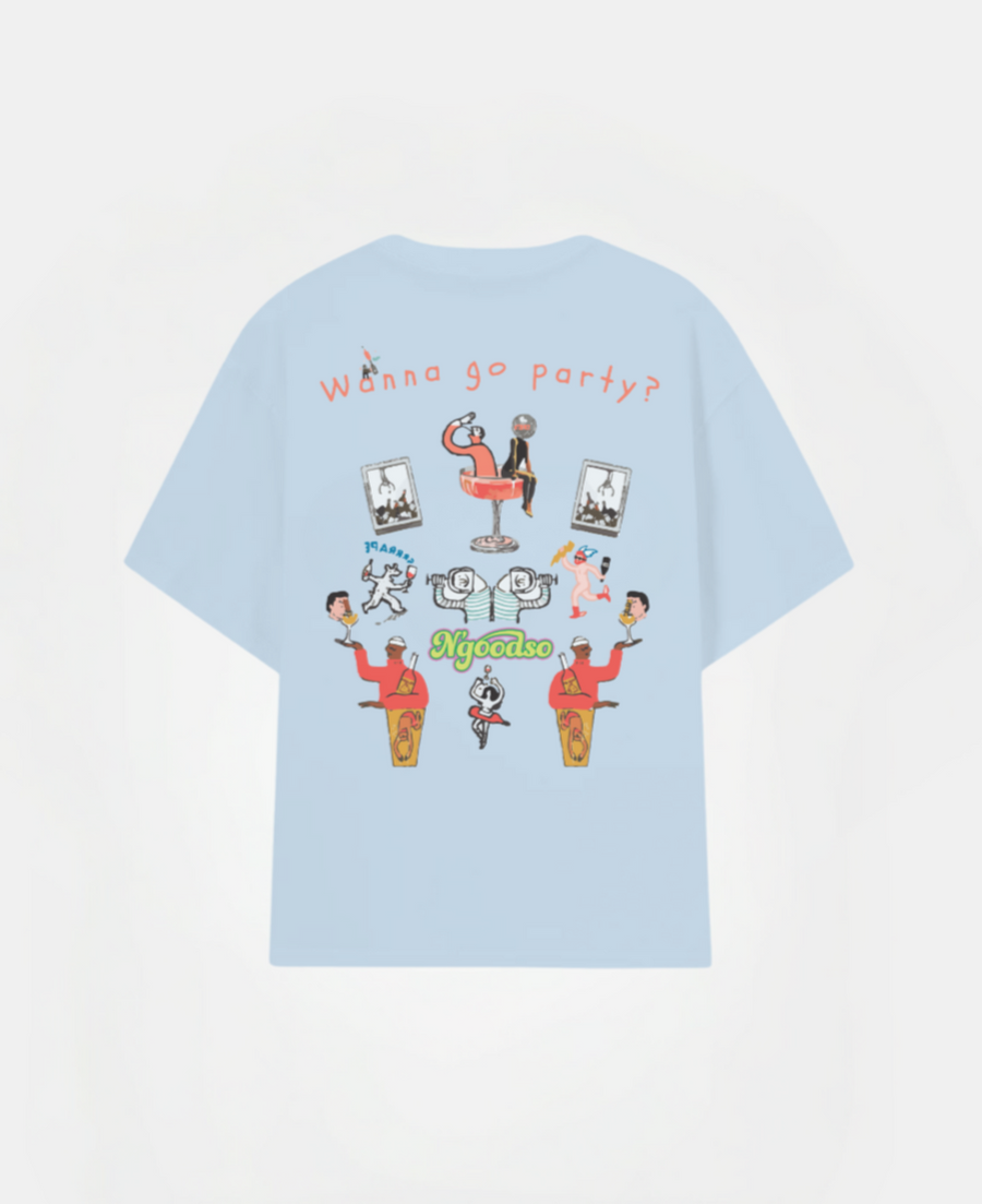 PARTY PRINT T-SHIRT