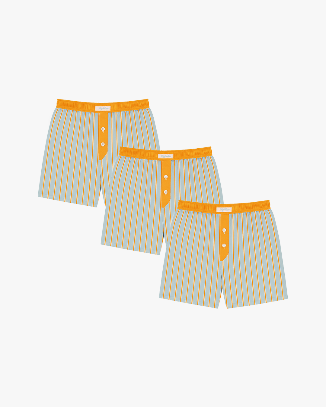 3-PAK BOXERSHORTS BLÅ