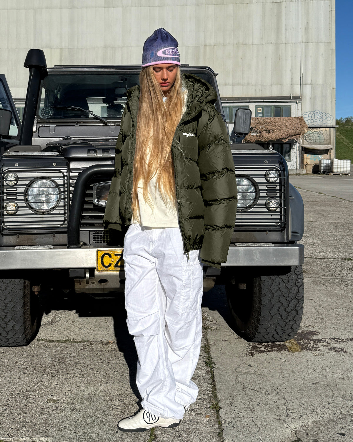 PUFFER JAKKE KHAKI
