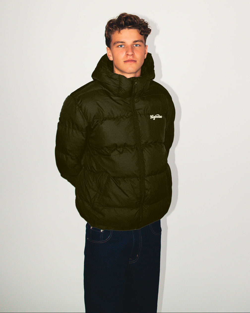 PUFFER JAKKE KHAKI