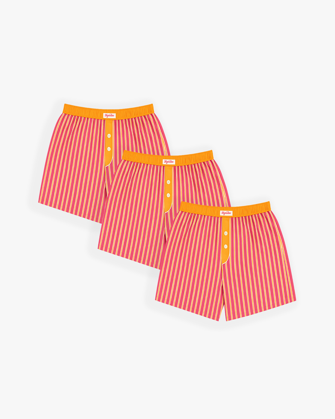 3-PAK BOXERSHORTS PINK