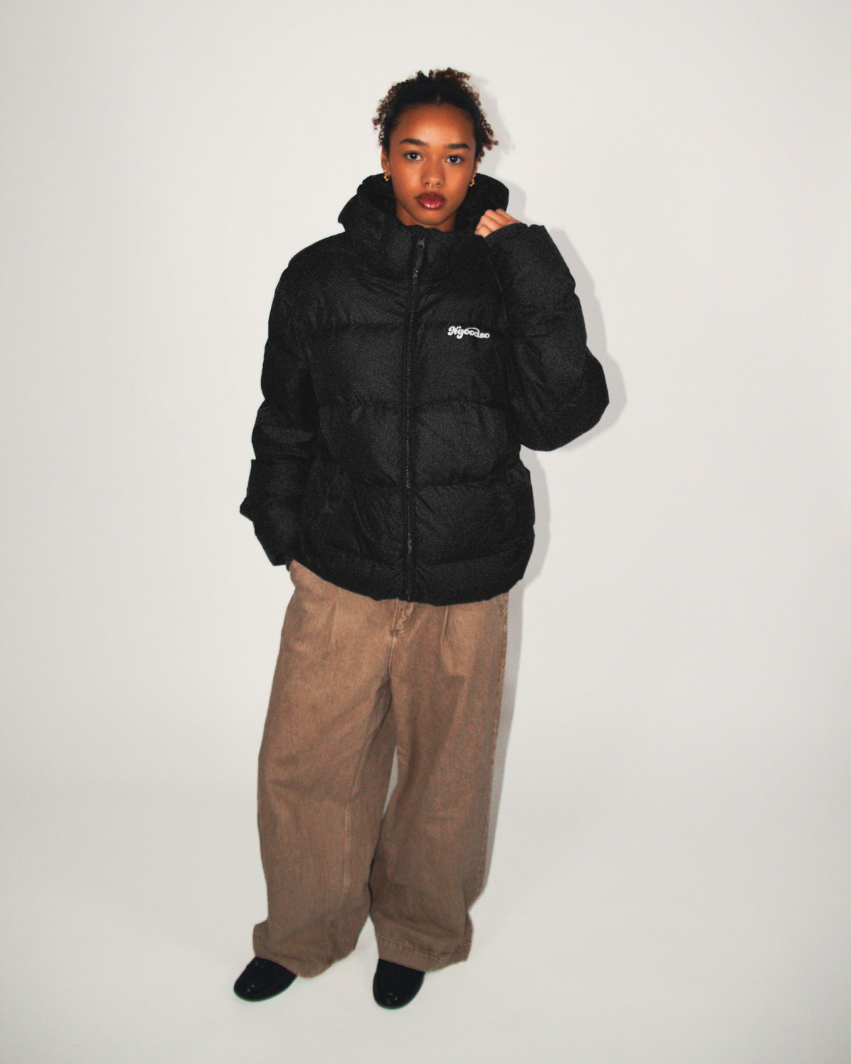 PUFFER JAKKE SORT