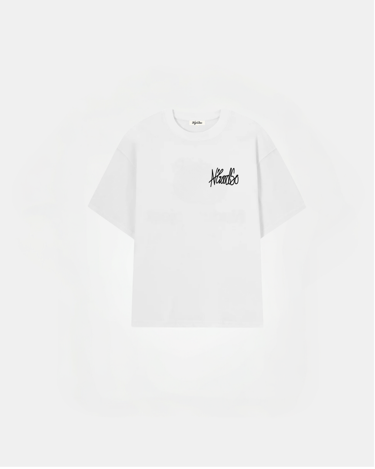 GRAFFITI T-SHIRT HVID